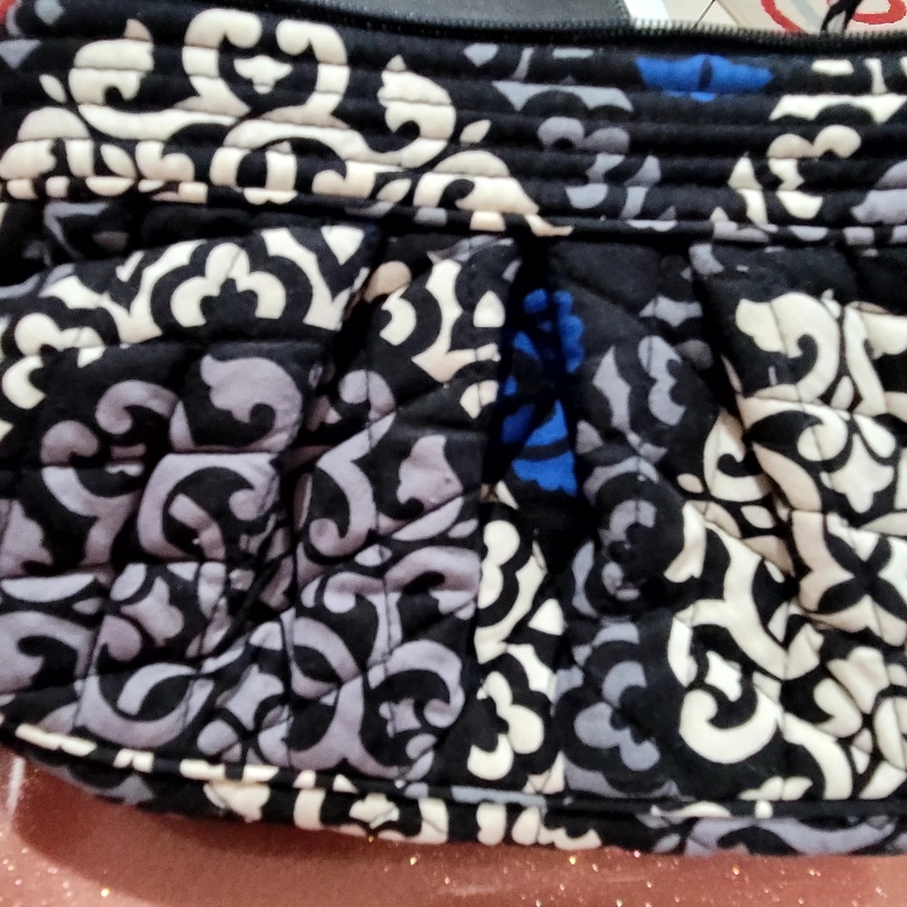 Vera Bradley blue white crossbody